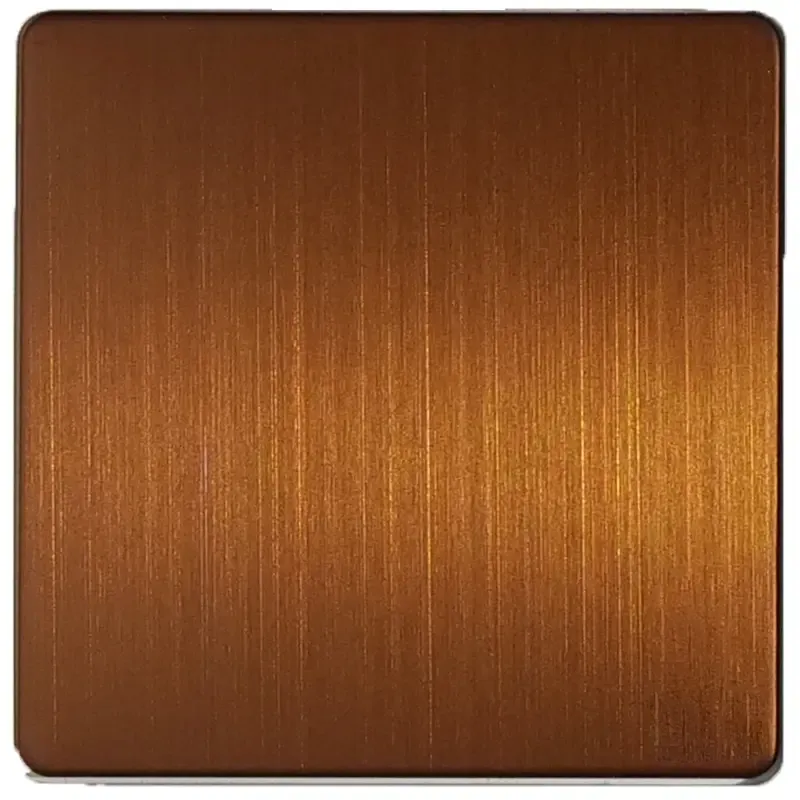 LS-16 Brushed Stainless Steel Plate - Premium Finish Steel Sheet