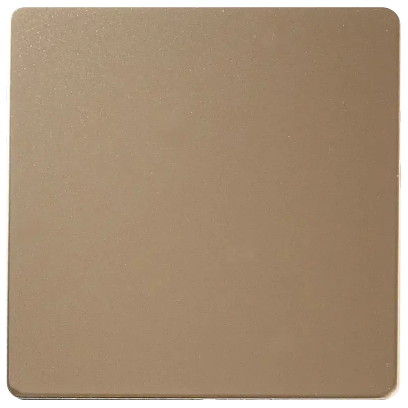 PS-19 Sandblasted Stainless Steel Plate - Matte Finish Steel Sheet