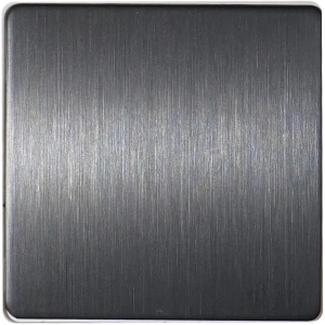 LS-02 Brushed Stainless Steel Plate - Premium Finish Steel Sheet