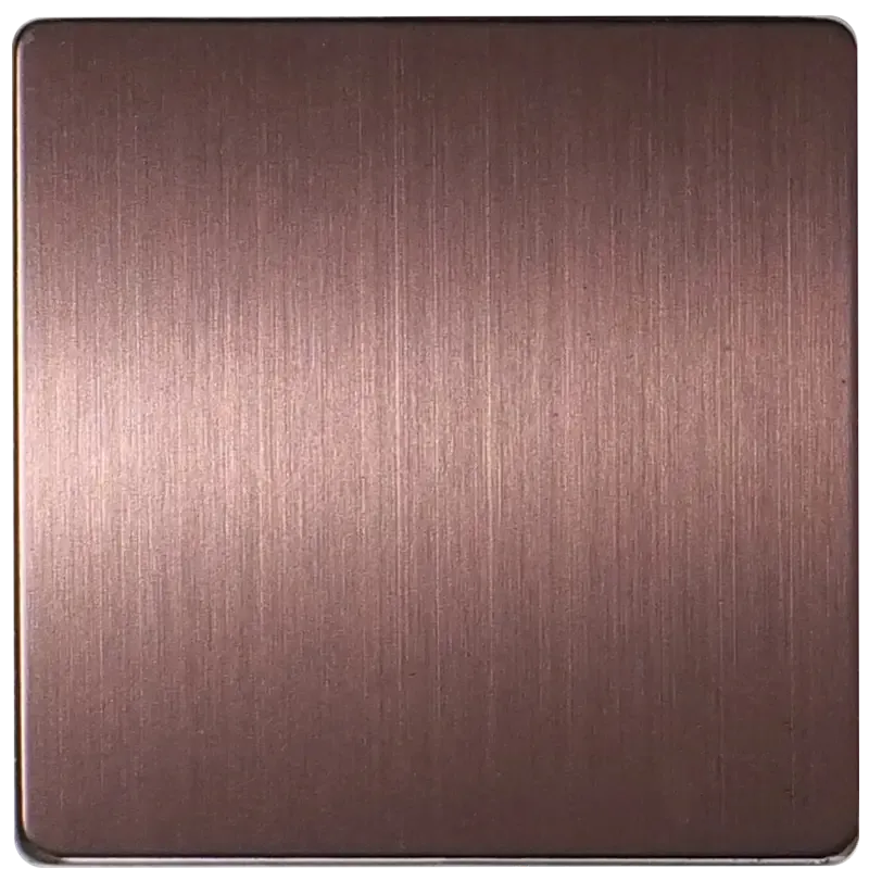 LS-20 Brushed Stainless Steel Plate - Premium Finish Steel Sheet