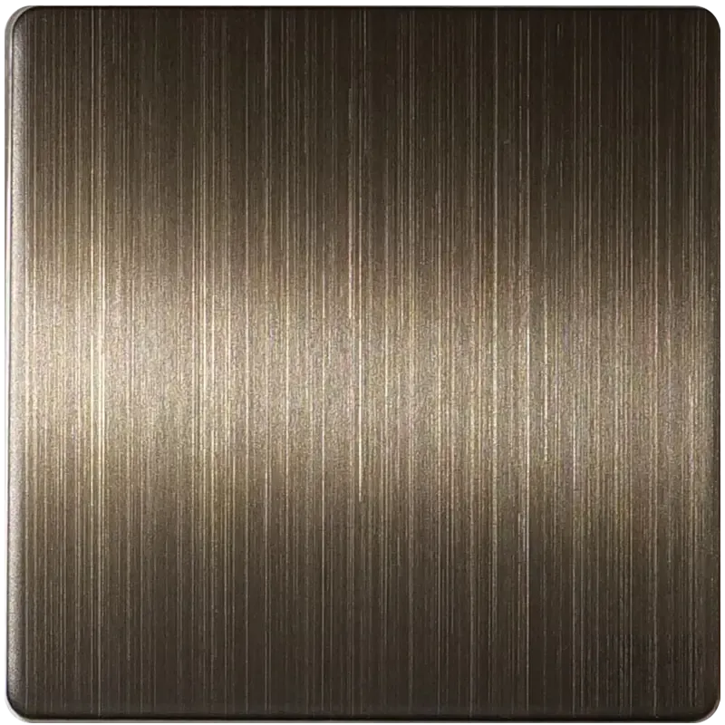 LS-22 Brushed Stainless Steel Plate - Premium Finish Steel Sheet