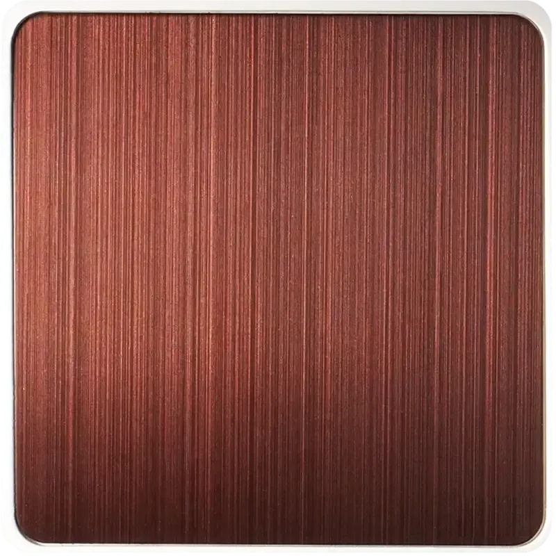 LS-24 Brushed Stainless Steel Plate - Premium Finish Steel Sheet