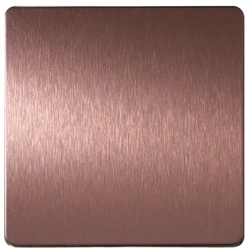 LS-26 Brushed Stainless Steel Plate - Premium Finish Steel Sheet
