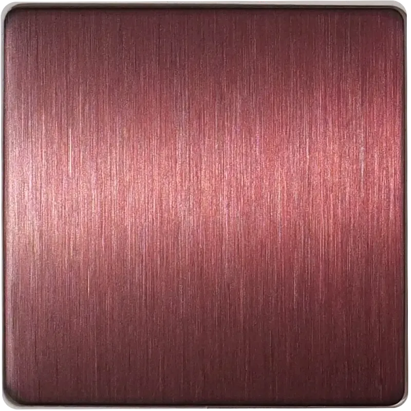 LS-28 Brushed Stainless Steel Plate - Premium Finish Steel Sheet