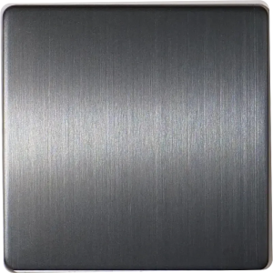 LS-03 Brushed Stainless Steel Plate - Premium Finish Steel Sheet