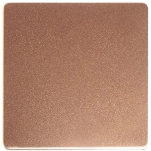 Rose gold frosted stainless steel sheet from XinYe Steel