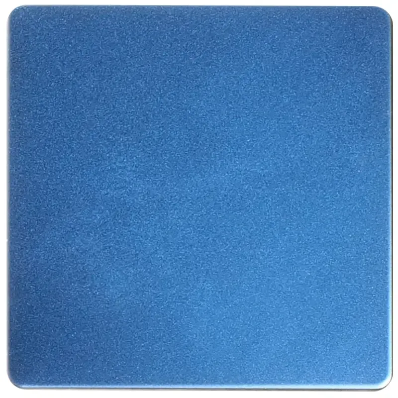 PS-33 Sandblasted Stainless Steel Plate - Matte Finish Steel Sheet