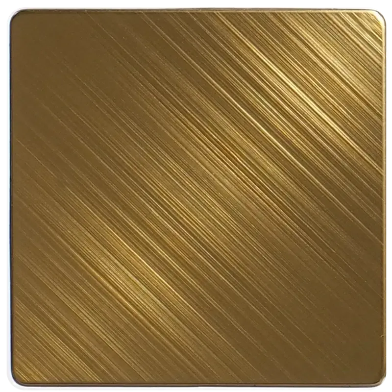 LS-38 Brushed Stainless Steel Plate - Premium Finish Steel Sheet