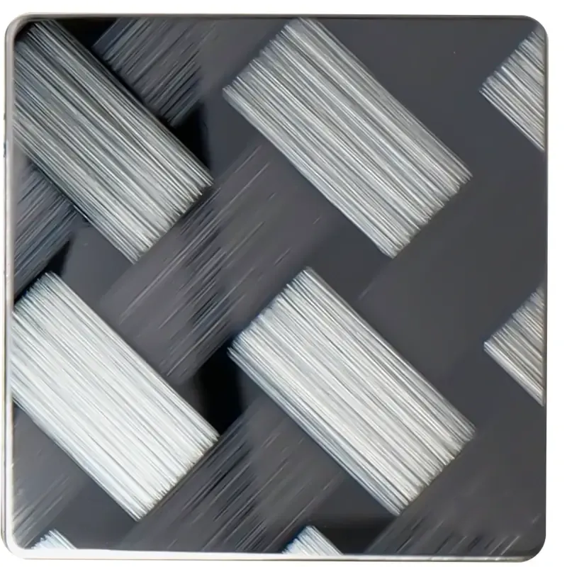 LS-49 Brushed Stainless Steel Plate - Premium Finish Steel Sheet