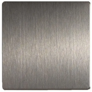 LS-04 Brushed Stainless Steel Plate - Premium Finish Steel Sheet