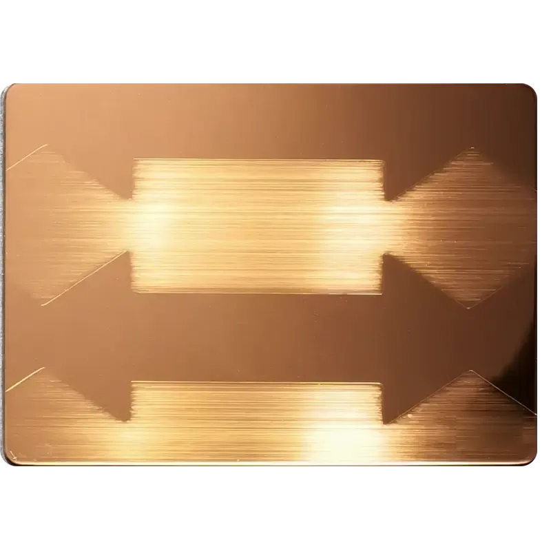 LS-53 Brushed Stainless Steel Plate - Premium Finish Steel Sheet