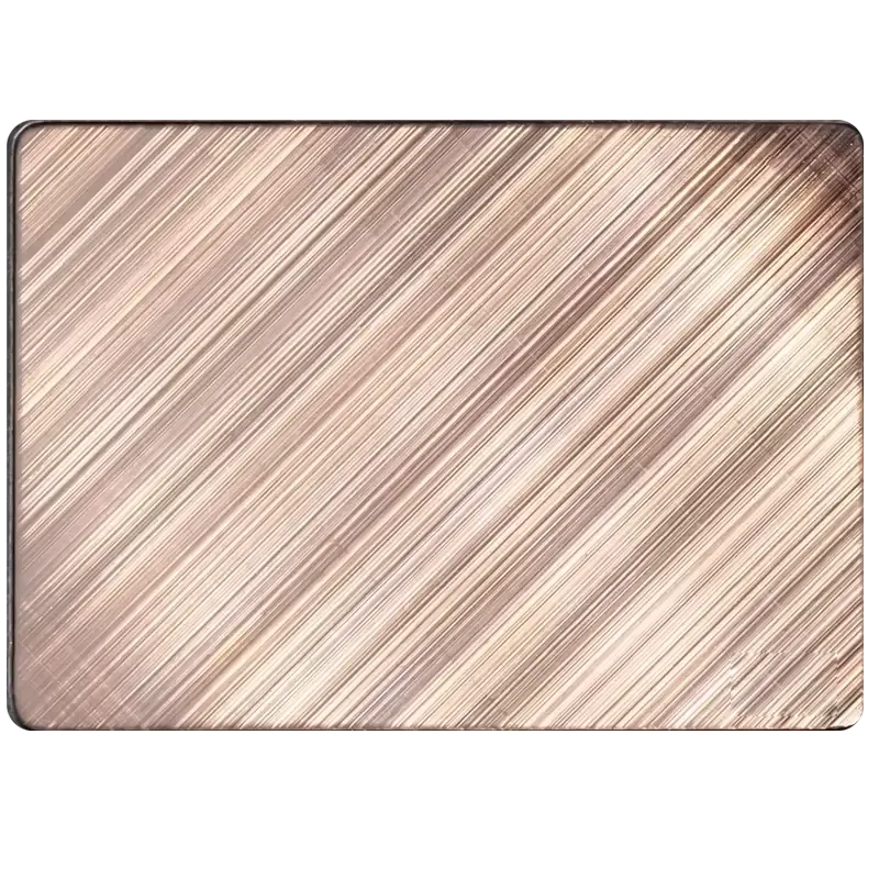 LS-55 Brushed Stainless Steel Plate - Premium Finish Steel Sheet