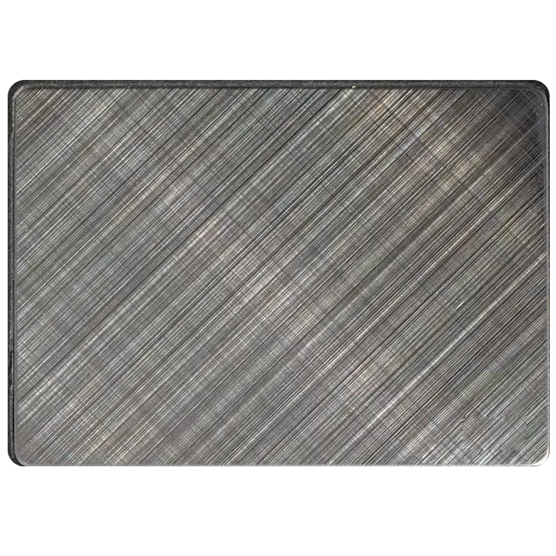LS-57 Brushed Stainless Steel Plate - Premium Finish Steel Sheet