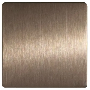 LS-06 Brushed Stainless Steel Plate - Premium Finish Steel Sheet