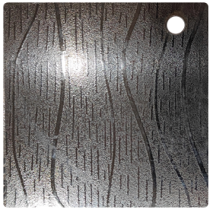Hairline pattern etched stainless steel plate by XinYe Steel