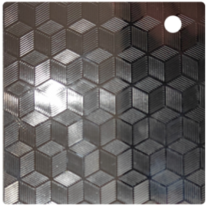 Cube pattern anti-slip stainless steel plate from XinYe Steel