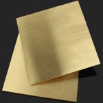 Gold stainless steel sheet supplier product display by XinYe Metal