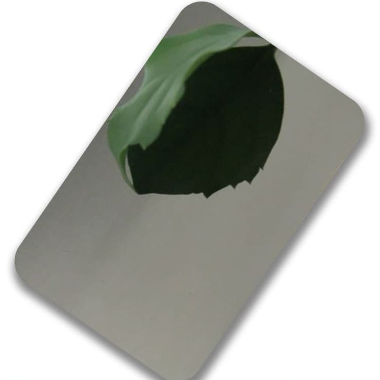 Polished finish stainless steel sheet – smooth reflective metal panel with high-gloss surface