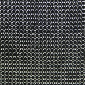 Stainless steel embossed sheets - burlap grain