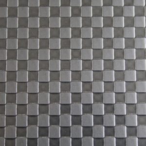 Stainless steel embossed sheets - check pattern