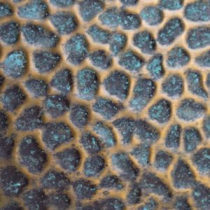 stainless steel embossed sheet with colorful hammer strike pattern, multicolored textured decorative metal panel