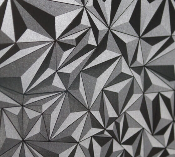 Stainless steel embossed sheets - diamond pattern