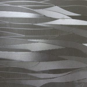 stainless steel embossed sheet with lucky bamboo pattern, bamboo stalk and leaf texture for decorative panels