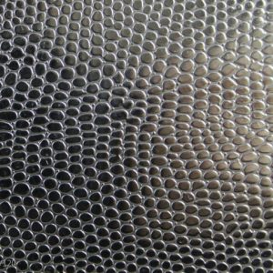 Stainless steel embossed sheets - lizard print