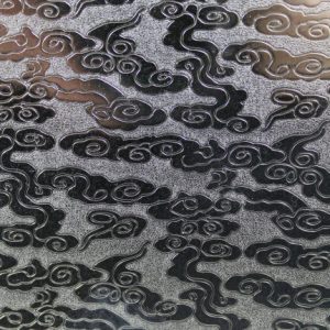 metal sheet with cloud pattern, soft floating cloud texture for decorative panels