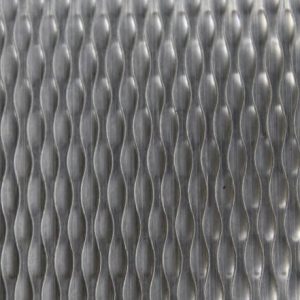stainless steel embossed sheet with pearl grain texture, fine dot pattern for decorative metal panels