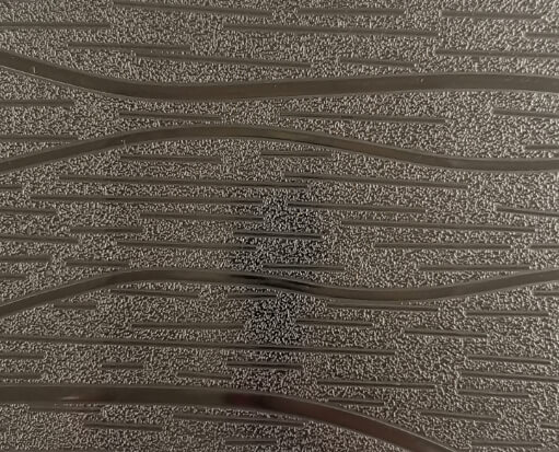 Stainless steel embossed sheets - willow stripe