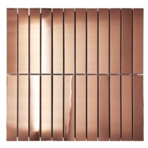 Gold bar‑style metal decorative blocks in a warm brushed‑gold finish, featuring elongated rectangular profiles and subtle relief textures for modern wall cladding.